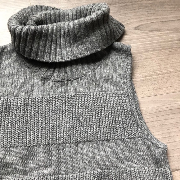 Anthropologie Moth Gray Cowl Sweater Dress - Picture 6 of 8